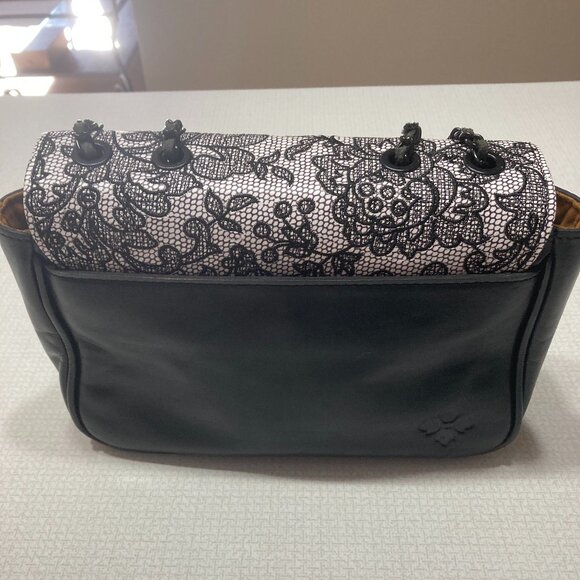 Like New Patricia Nash Chantilly Lace Leather Crossbody/Shoulder Bag - Picture 6 of 9